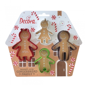 Cookie Cutter Set - Gingerbread Family